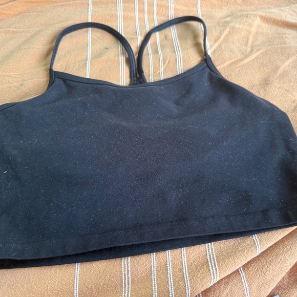 Offline By Aerie Black Low Support Sports Bra Women Small - Picture 2 of 9